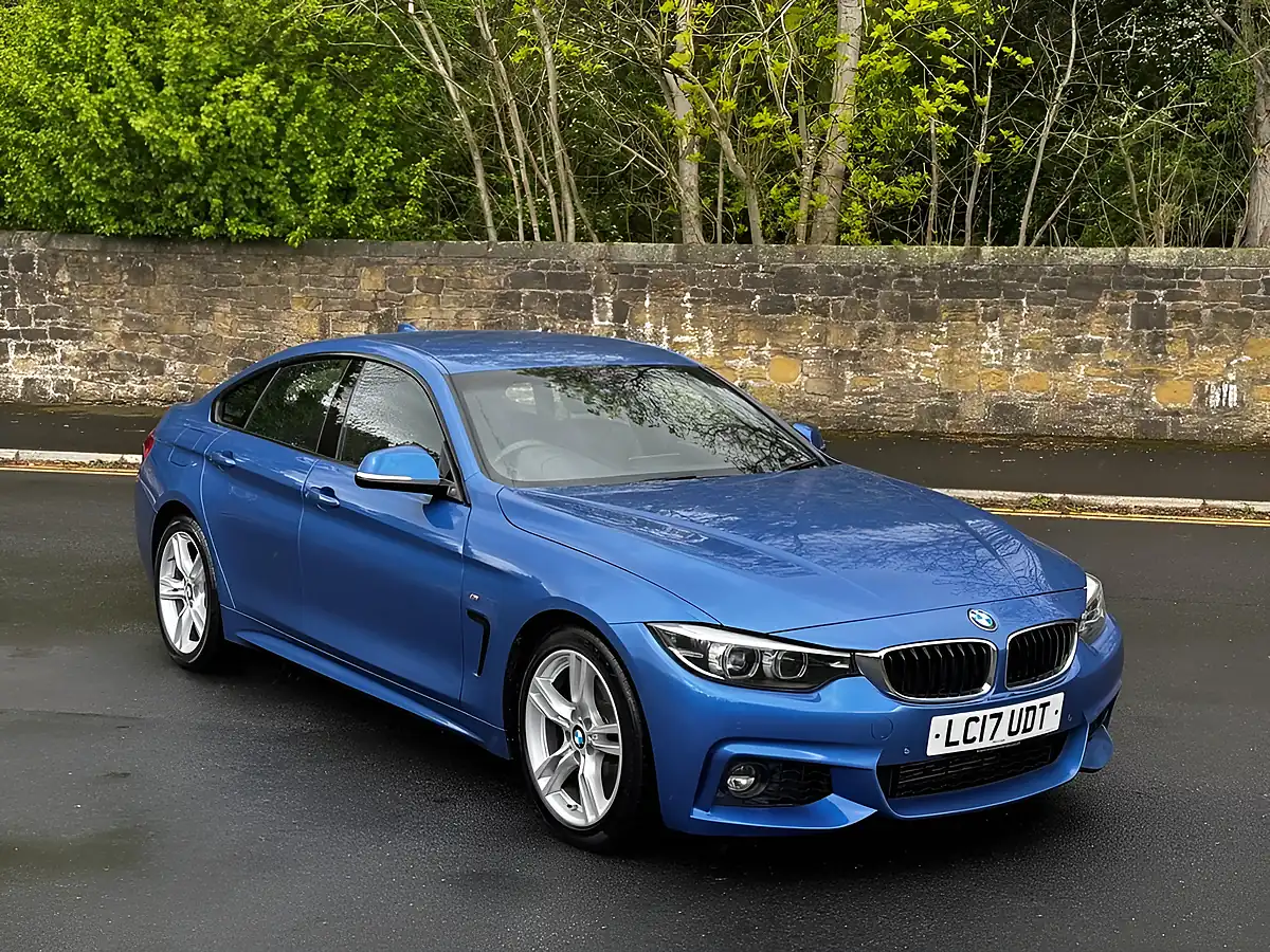Used 2017 BMW 4 Series Gran Coupe M Sport Blue - Interior and Exterior details 3