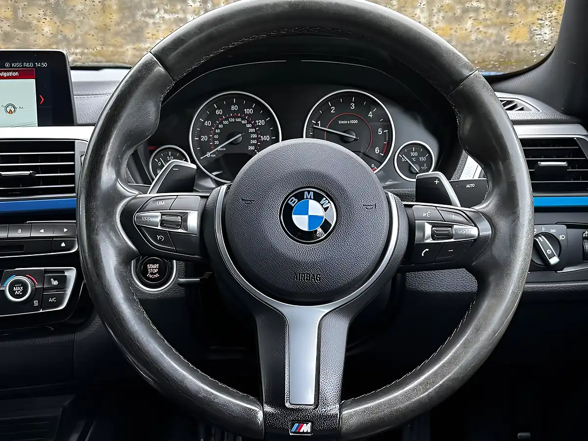 Used 2017 BMW 4 Series Gran Coupe M Sport Blue - Interior and Exterior details 4