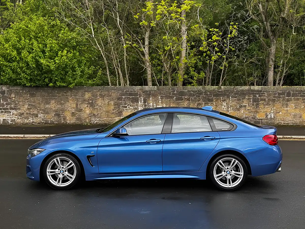 Used 2017 BMW 4 Series Gran Coupe M Sport Blue - Interior and Exterior details 7