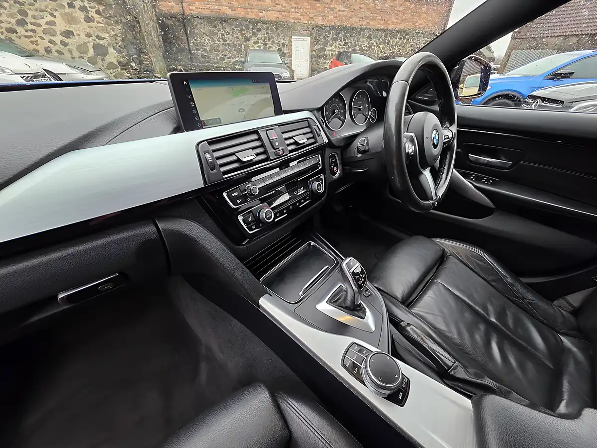 Used 2017 BMW 4 Series Gran Coupe M Sport Estoril Blue - Interior and Exterior details 11