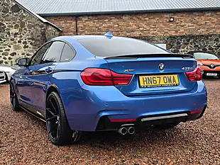 Used 2017 BMW 4 Series Gran Coupe M Sport Estoril Blue - Interior and Exterior details 15