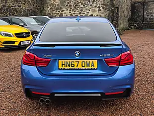 Used 2017 BMW 4 Series Gran Coupe M Sport Estoril Blue - Interior and Exterior details 17
