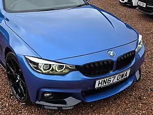 Used 2017 BMW 4 Series Gran Coupe M Sport Estoril Blue - Interior and Exterior details 2