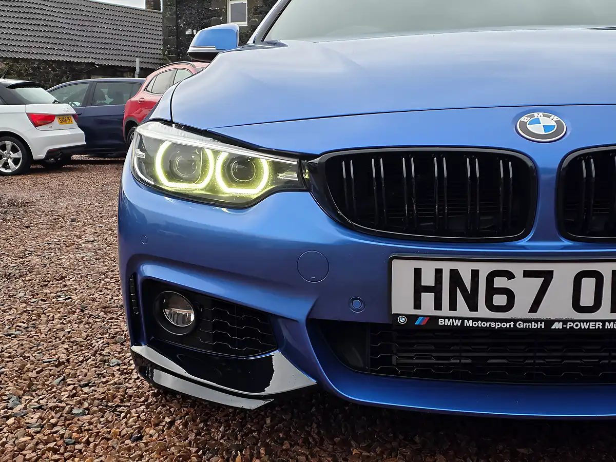 Used 2017 BMW 4 Series Gran Coupe M Sport Estoril Blue - Interior and Exterior details 4