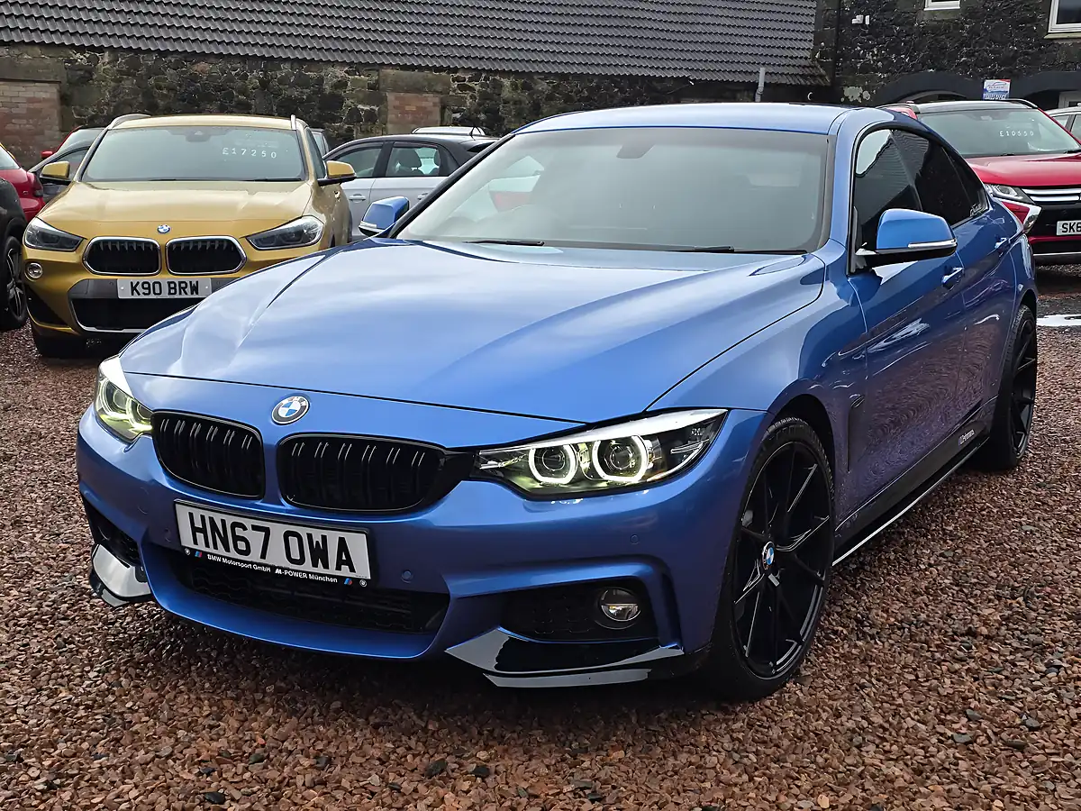 Used 2017 BMW 4 Series Gran Coupe M Sport Estoril Blue - Interior and Exterior details 5