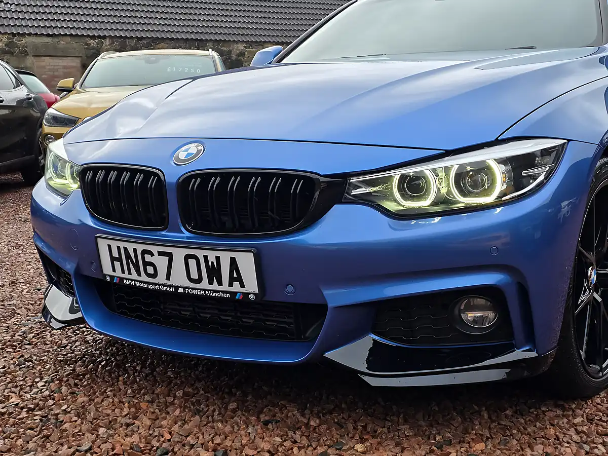 Used 2017 BMW 4 Series Gran Coupe M Sport Estoril Blue - Interior and Exterior details 6