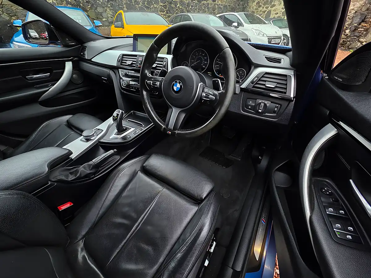 Used 2017 BMW 4 Series Gran Coupe M Sport Estoril Blue - Interior and Exterior details 8