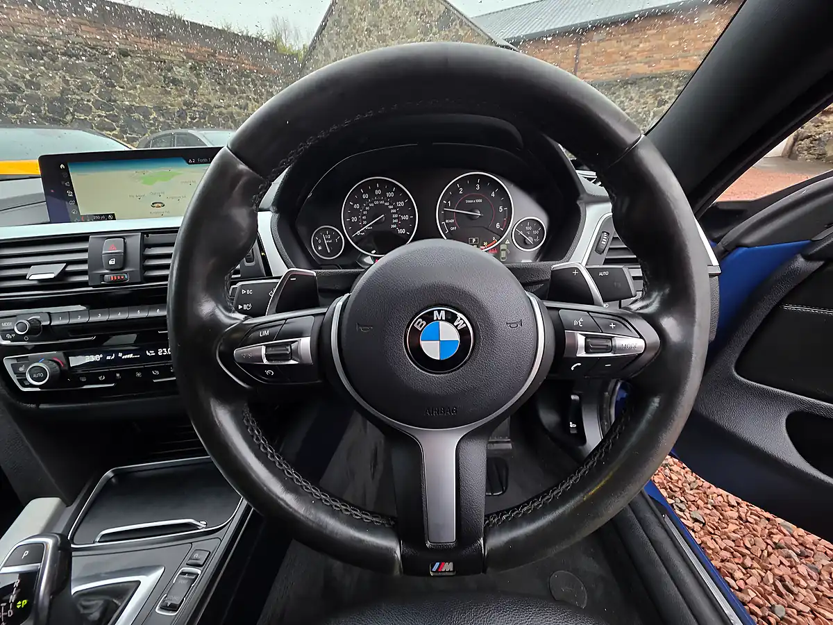 Used 2017 BMW 4 Series Gran Coupe M Sport Estoril Blue - Interior and Exterior details 9