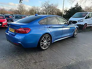 Used 2017 BMW 4 Series Gran Coupe M Sport Estoril Blue - Interior and Exterior details 2