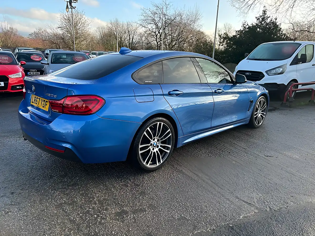 Used 2017 BMW 4 Series Gran Coupe M Sport Estoril Blue - Interior and Exterior details 2
