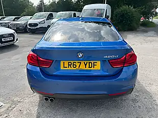 Used 2017 BMW 4 Series Gran Coupe M Sport Estoril Blue - Interior and Exterior details 3