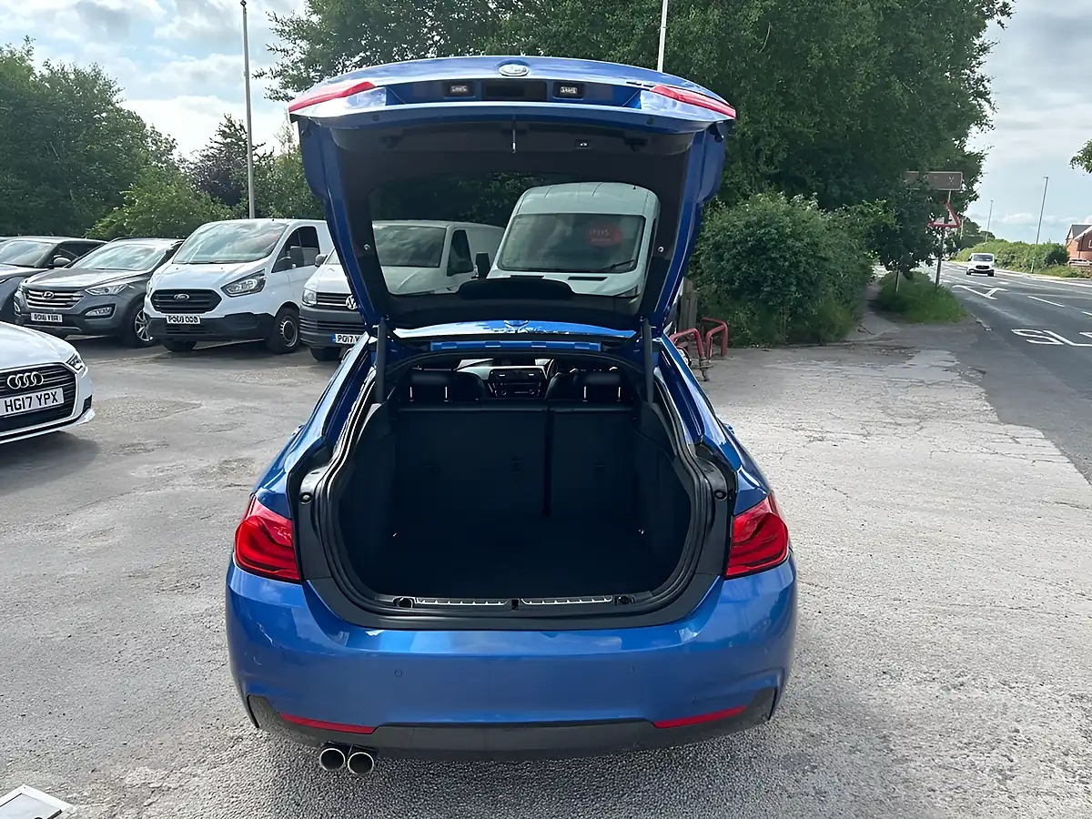 Used 2017 BMW 4 Series Gran Coupe M Sport Estoril Blue - Interior and Exterior details 4