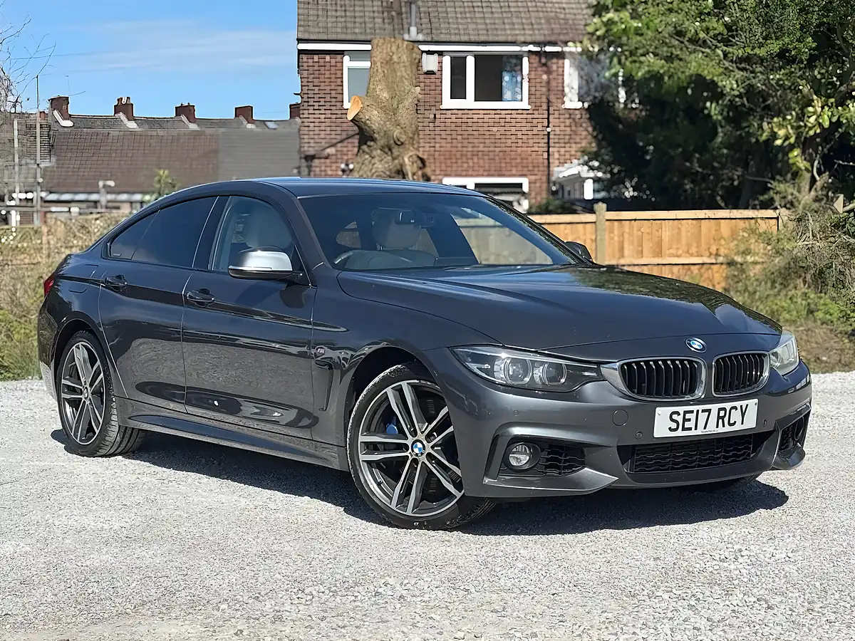 Used 2017 BMW 4 Series Gran Coupe M Sport Grey - Front View