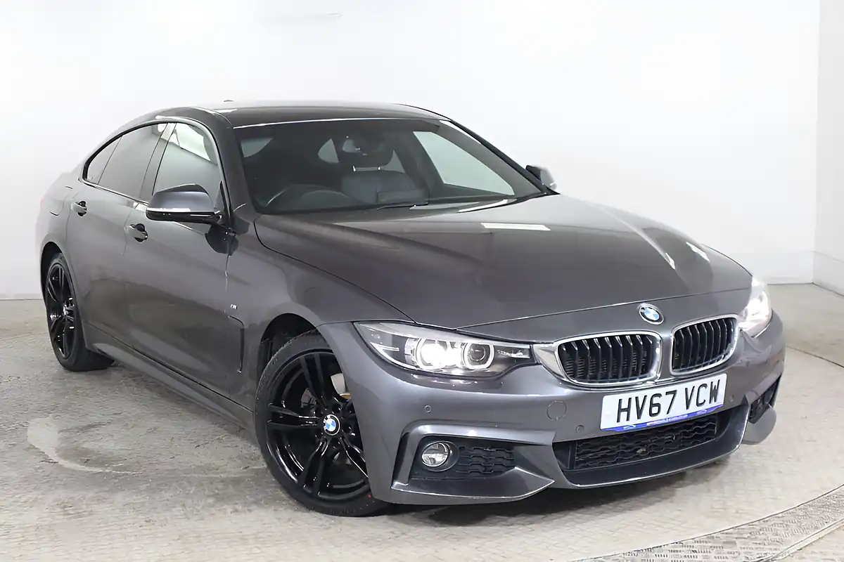 Used 2017 BMW 4 Series Gran Coupe M Sport Grey - Front View