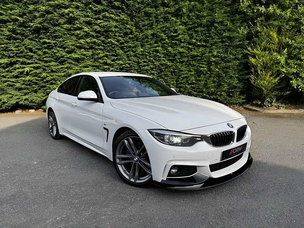 Used 2017 BMW 4 Series Gran Coupe M Sport White - Interior and Exterior details 2