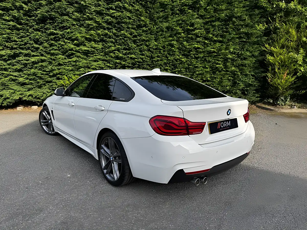 Used 2017 BMW 4 Series Gran Coupe M Sport White - Interior and Exterior details 3