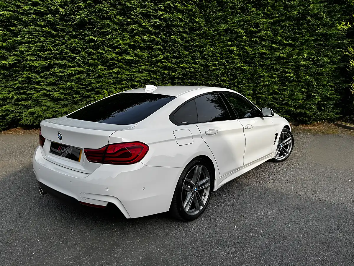 Used 2017 BMW 4 Series Gran Coupe M Sport White - Interior and Exterior details 4