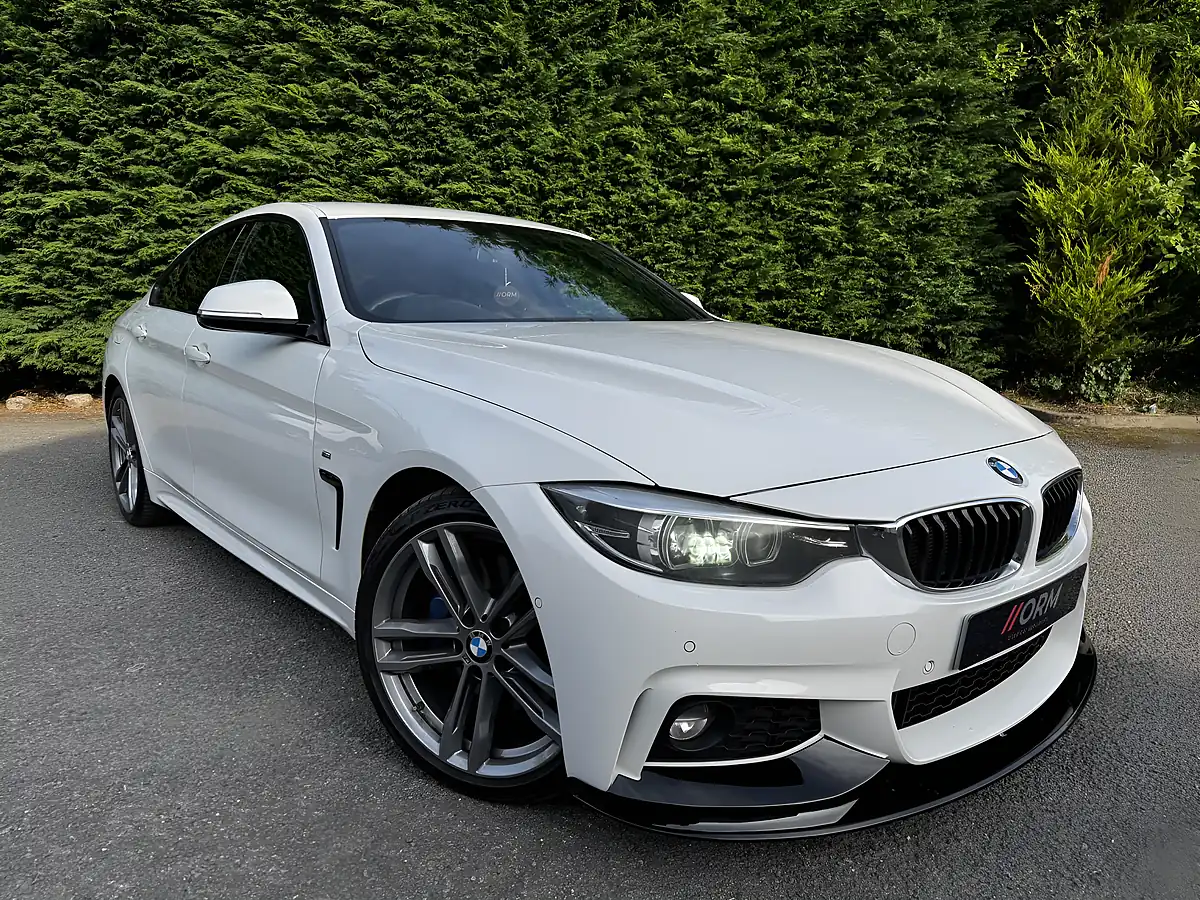Used 2017 BMW 4 Series Gran Coupe M Sport White - Interior and Exterior details 6