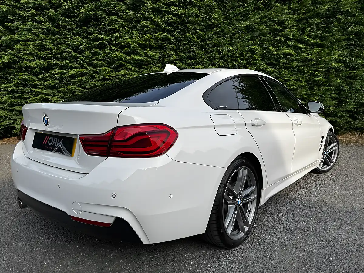Used 2017 BMW 4 Series Gran Coupe M Sport White - Interior and Exterior details 7