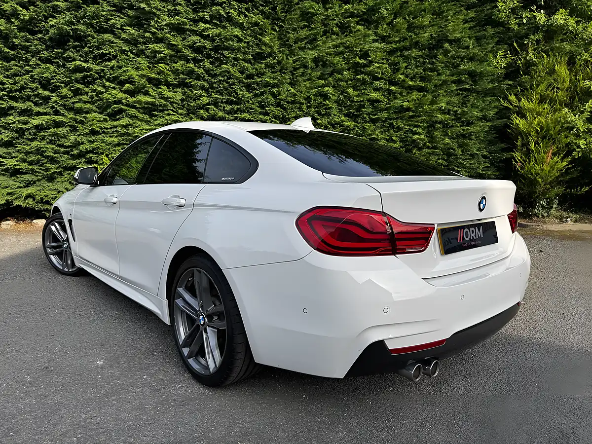 Used 2017 BMW 4 Series Gran Coupe M Sport White - Interior and Exterior details 8