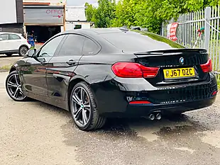 Used 2017 BMW 4 Series Gran Coupe Sport Black - Interior and Exterior details 10
