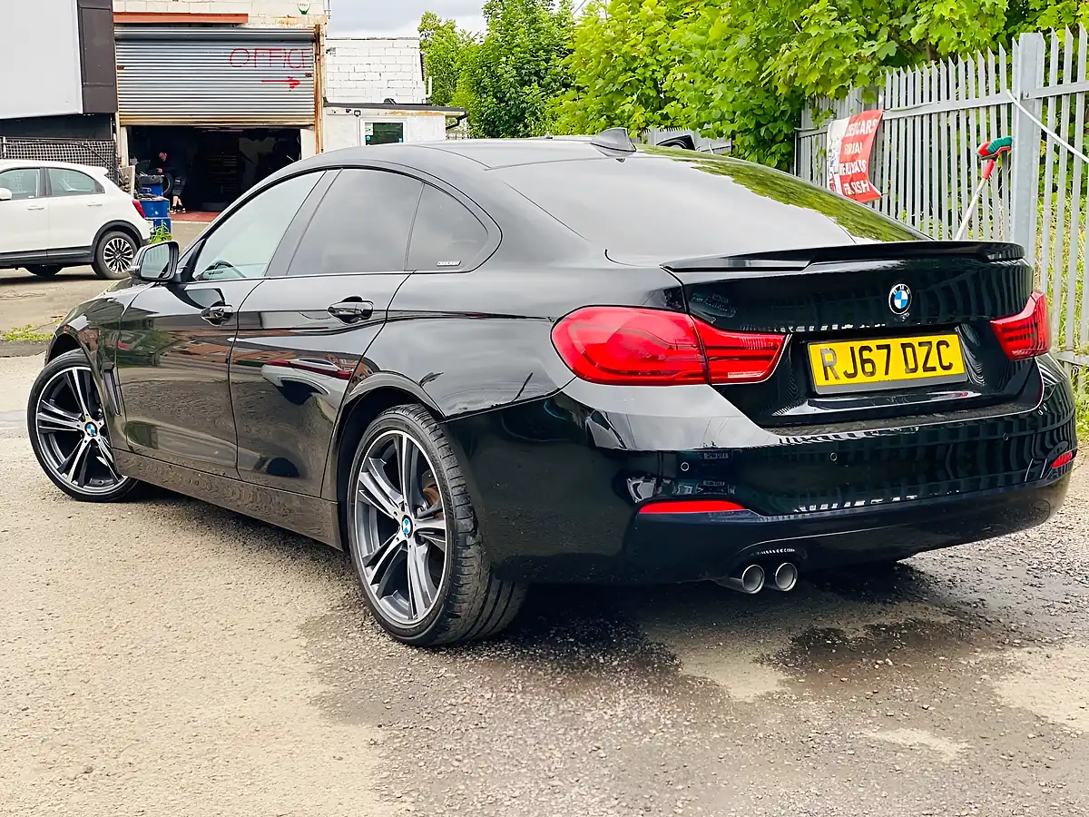 Used 2017 BMW 4 Series Gran Coupe Sport Black - Interior and Exterior details 10