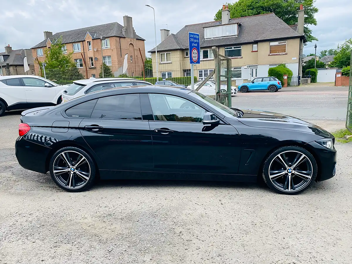 Used 2017 BMW 4 Series Gran Coupe Sport Black - Interior and Exterior details 11