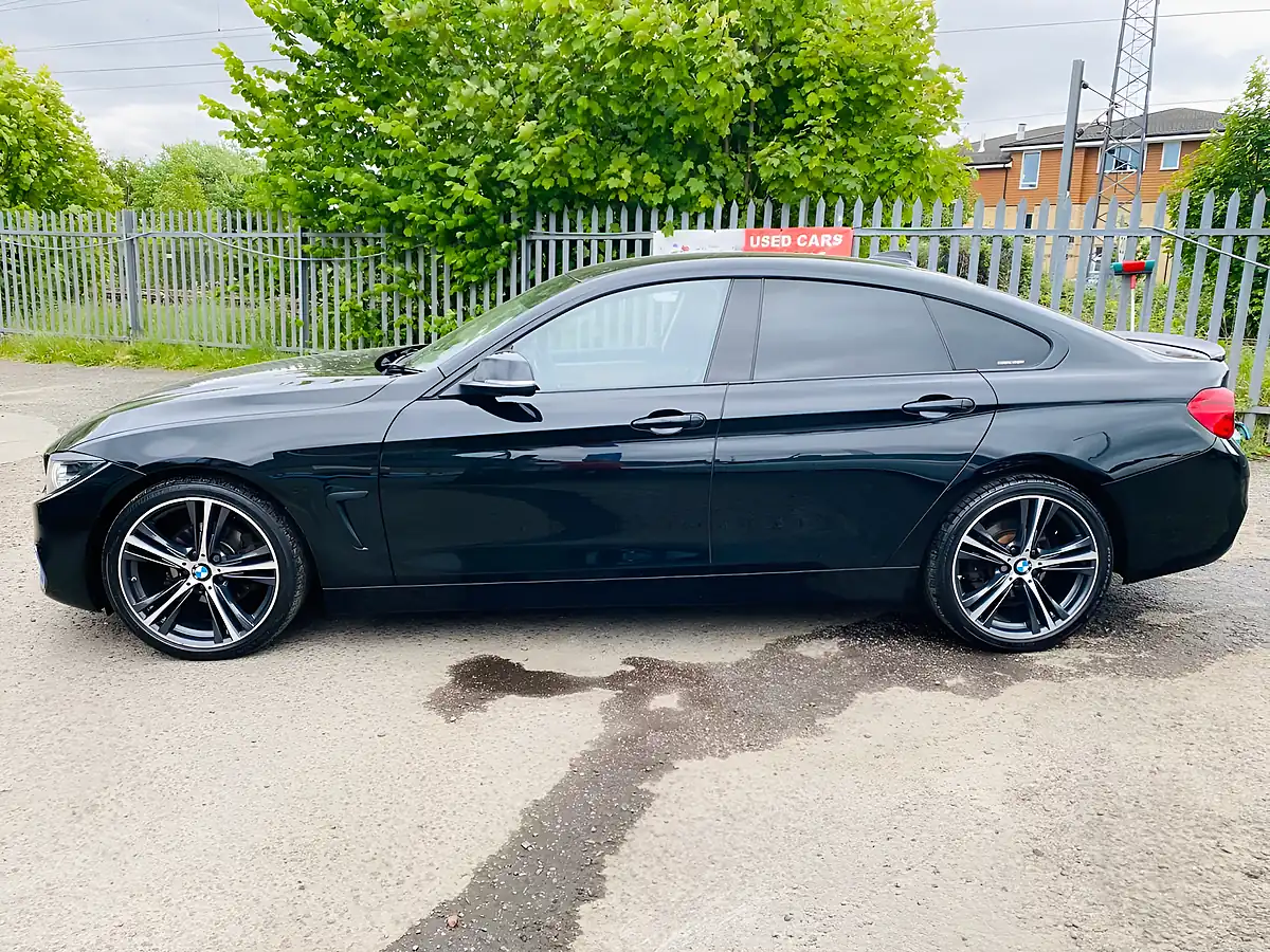 Used 2017 BMW 4 Series Gran Coupe Sport Black - Interior and Exterior details 12