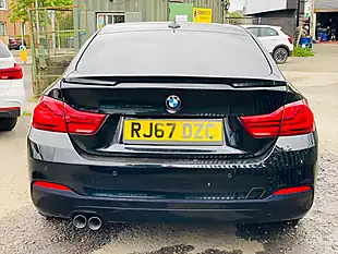 Used 2017 BMW 4 Series Gran Coupe Sport Black - Interior and Exterior details 9
