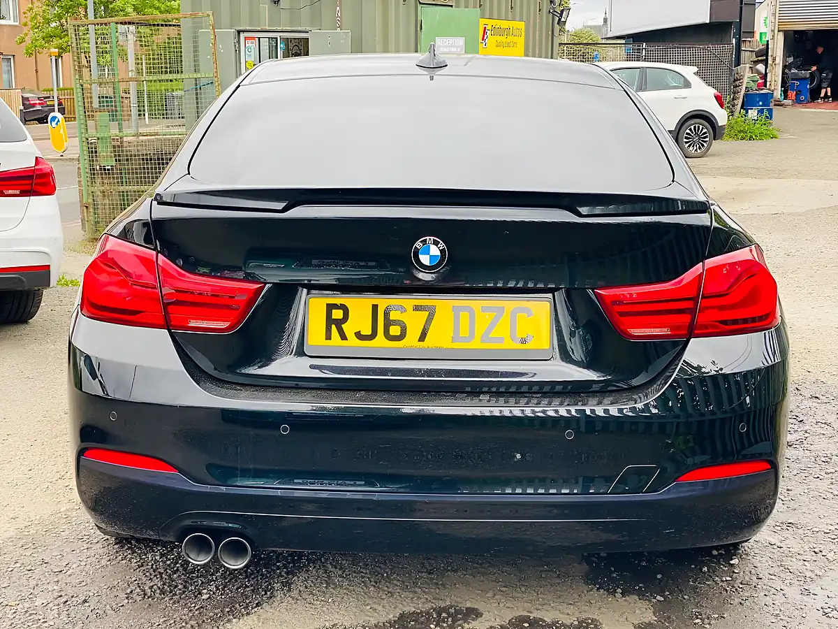 Used 2017 BMW 4 Series Gran Coupe Sport Black - Interior and Exterior details 9