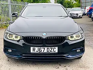 Used 2017 BMW 4 Series Gran Coupe Sport Black - Interior and Exterior details 2