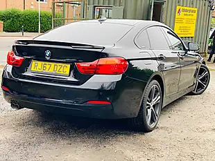 Used 2017 BMW 4 Series Gran Coupe Sport Black - Interior and Exterior details 5