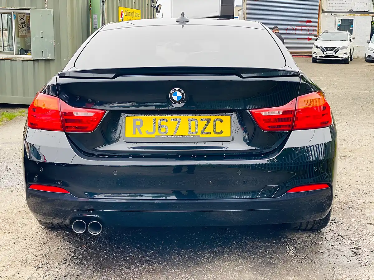 Used 2017 BMW 4 Series Gran Coupe Sport Black - Interior and Exterior details 6