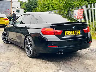 Used 2017 BMW 4 Series Gran Coupe Sport Black - Interior and Exterior details 7