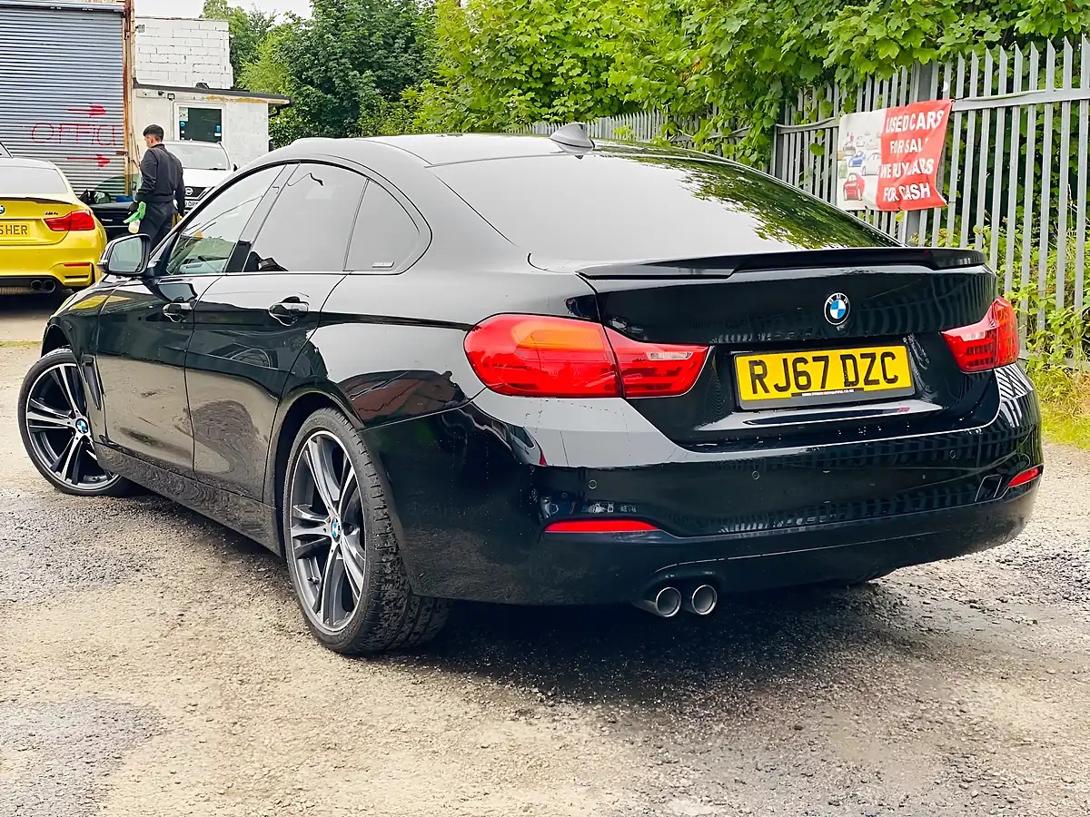 Used 2017 BMW 4 Series Gran Coupe Sport Black - Interior and Exterior details 7