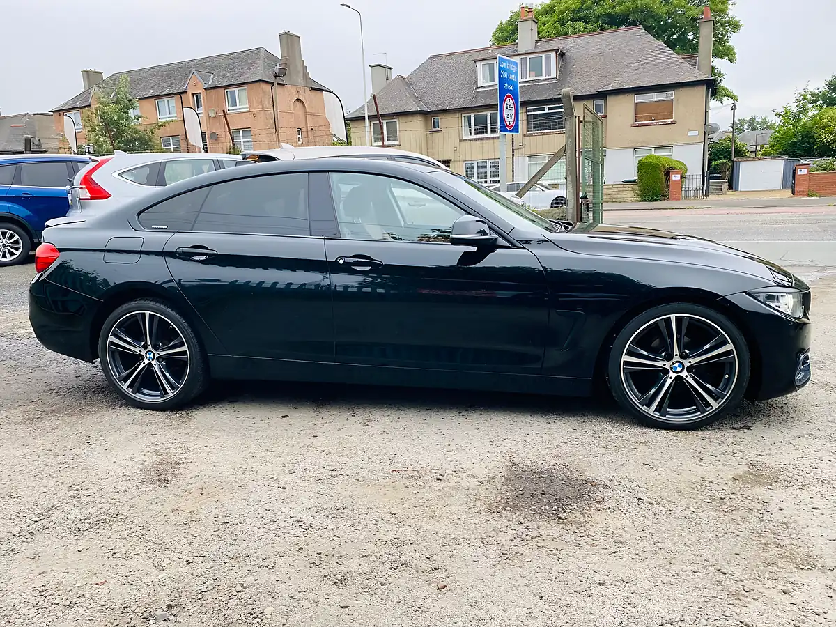 Used 2017 BMW 4 Series Gran Coupe Sport Black - Interior and Exterior details 8