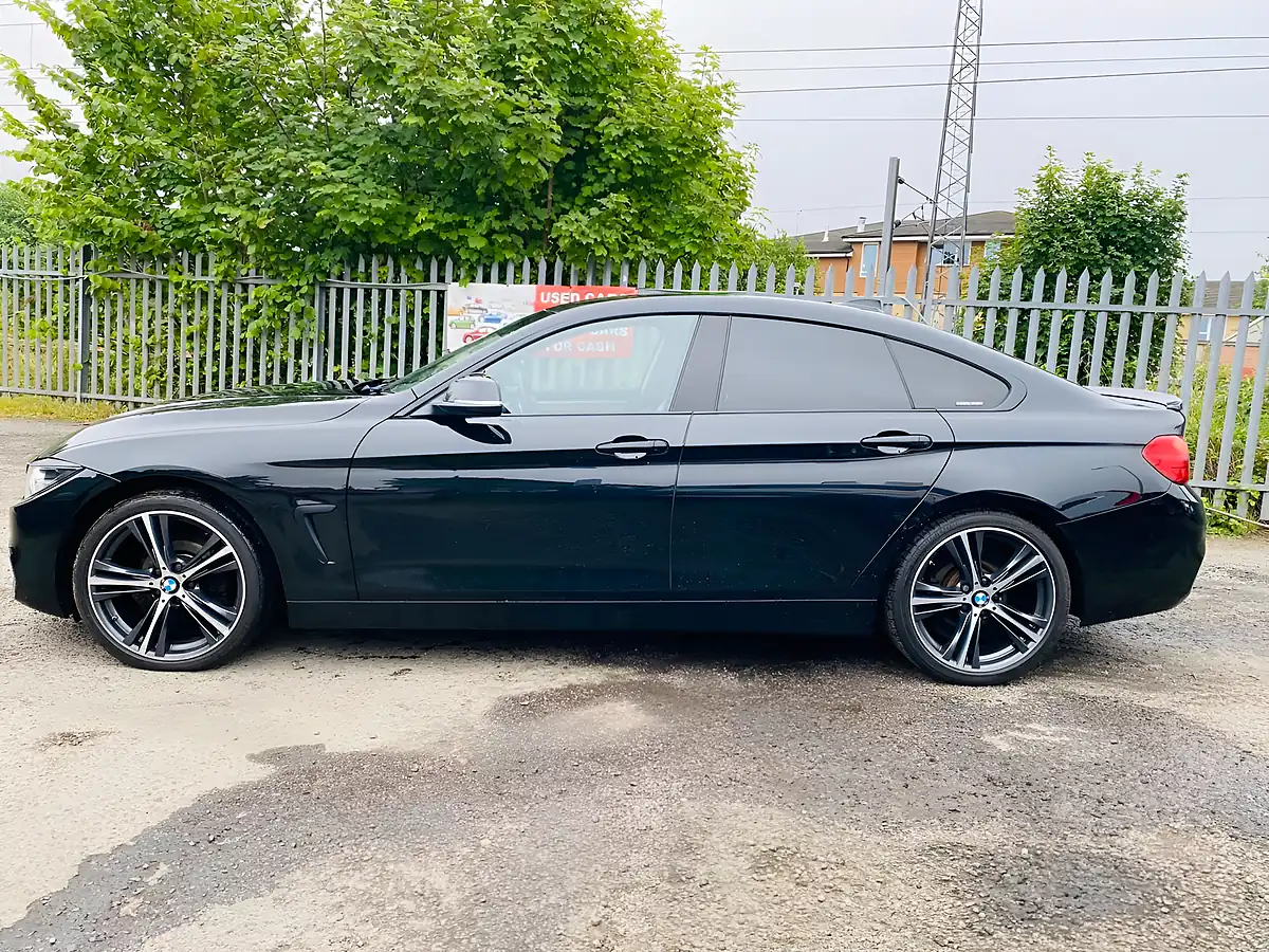 Used 2017 BMW 4 Series Gran Coupe Sport Black - Interior and Exterior details 9