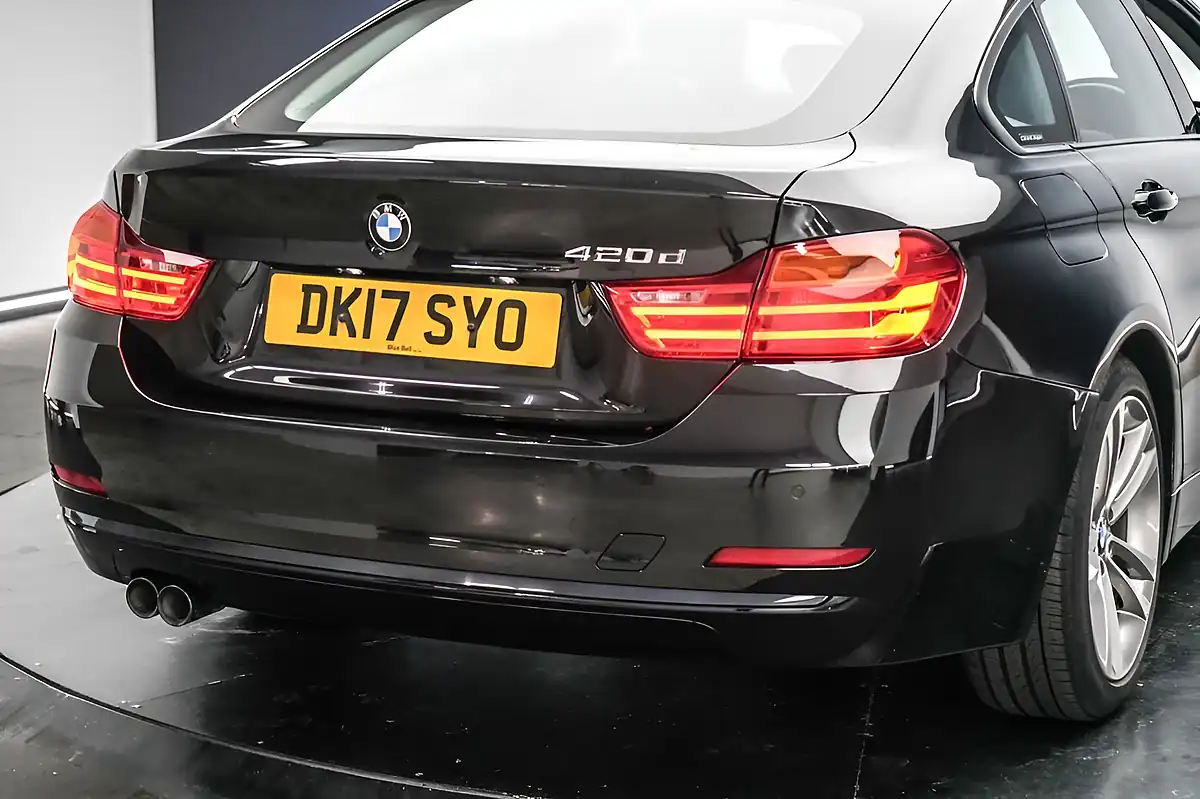 Used 2017 BMW 4 Series Gran Coupe Sport Black Sapphire - Interior and Exterior details 12