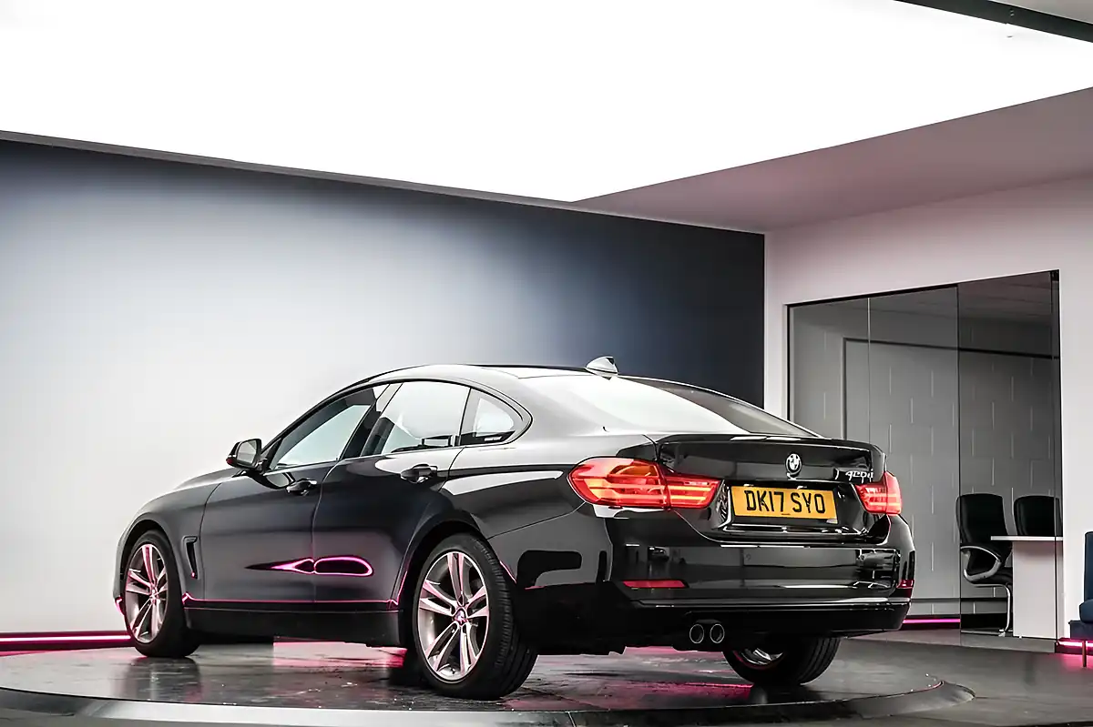 Used 2017 BMW 4 Series Gran Coupe Sport Black Sapphire - Interior and Exterior details 14