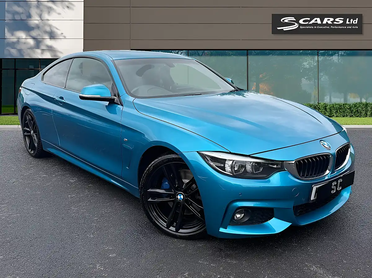 Used 2017 BMW 4 Series M Sport Blue - Interior and Exterior details 10