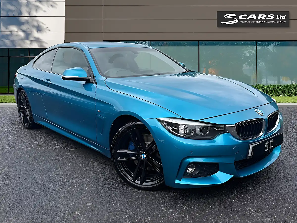 Used 2017 BMW 4 Series M Sport Blue - Interior and Exterior details 17