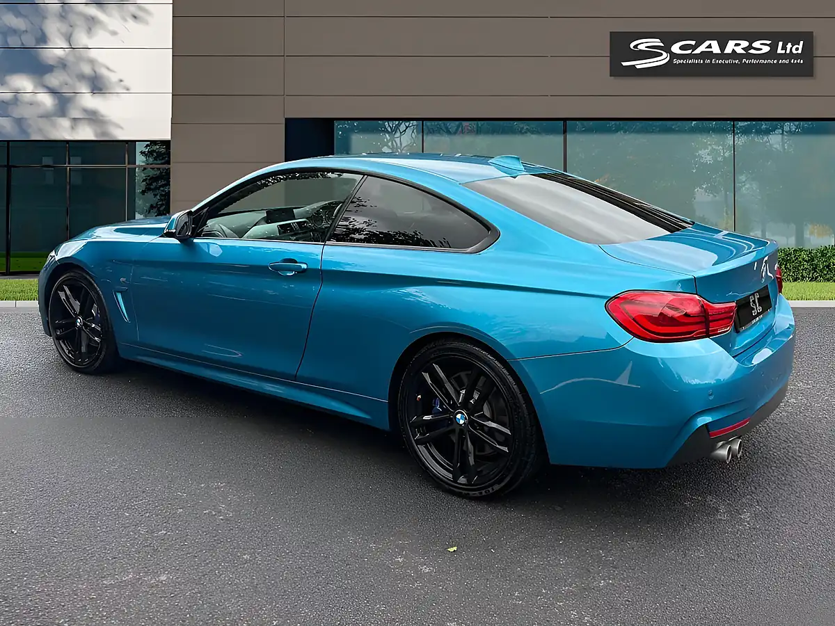 Used 2017 BMW 4 Series M Sport Blue - Interior and Exterior details 2
