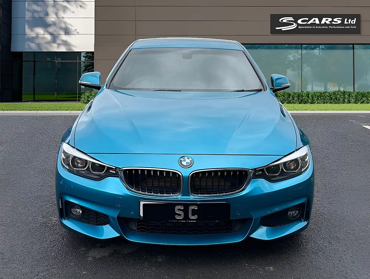 Used 2017 BMW 4 Series M Sport Blue - Interior and Exterior details 6