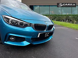 Used 2017 BMW 4 Series M Sport Blue - Interior and Exterior details 8
