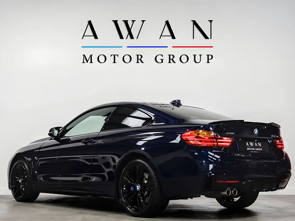 Used 2017 BMW 4 Series M Sport Blue - Interior and Exterior details 3