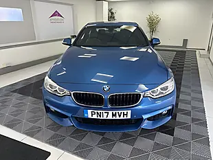 Used 2017 BMW 4 Series M Sport Blue - Interior and Exterior details 2