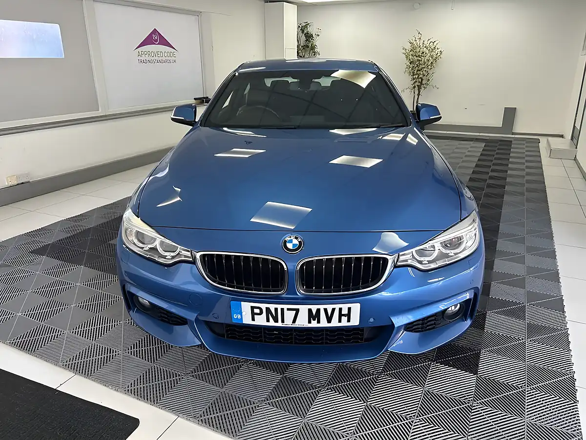 Used 2017 BMW 4 Series M Sport Blue - Interior and Exterior details 2