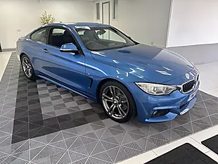 Used 2017 BMW 4 Series M Sport Blue - Interior and Exterior details 4