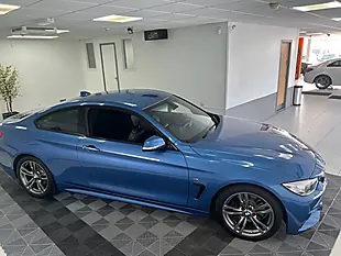 Used 2017 BMW 4 Series M Sport Blue - Interior and Exterior details 5