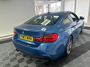 Used 2017 BMW 4 Series M Sport Blue - Interior and Exterior details 6